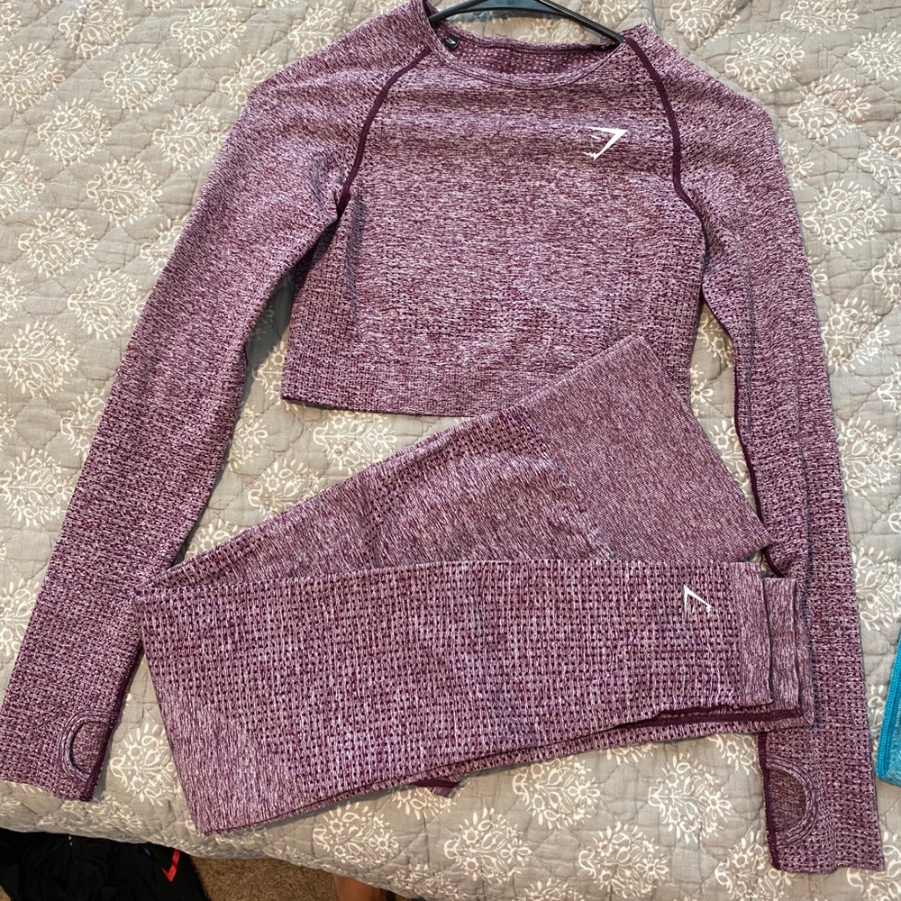 Gymshark Vital Seamless Crop Top & Leggings